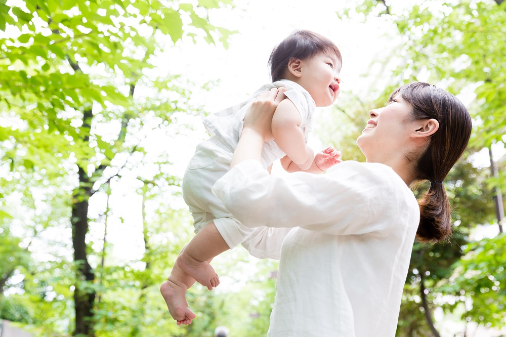 portrait of asian mother and baby portrait of asian mother and baby